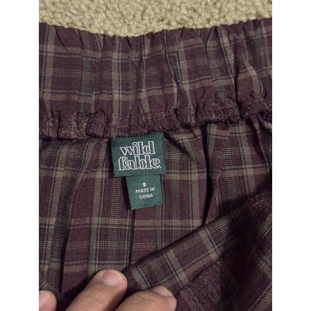 Women Plaid Pleated Skater Skirt Belted School Girl Grunge 90s Y2k Emo Street S - Picture 5 of 9